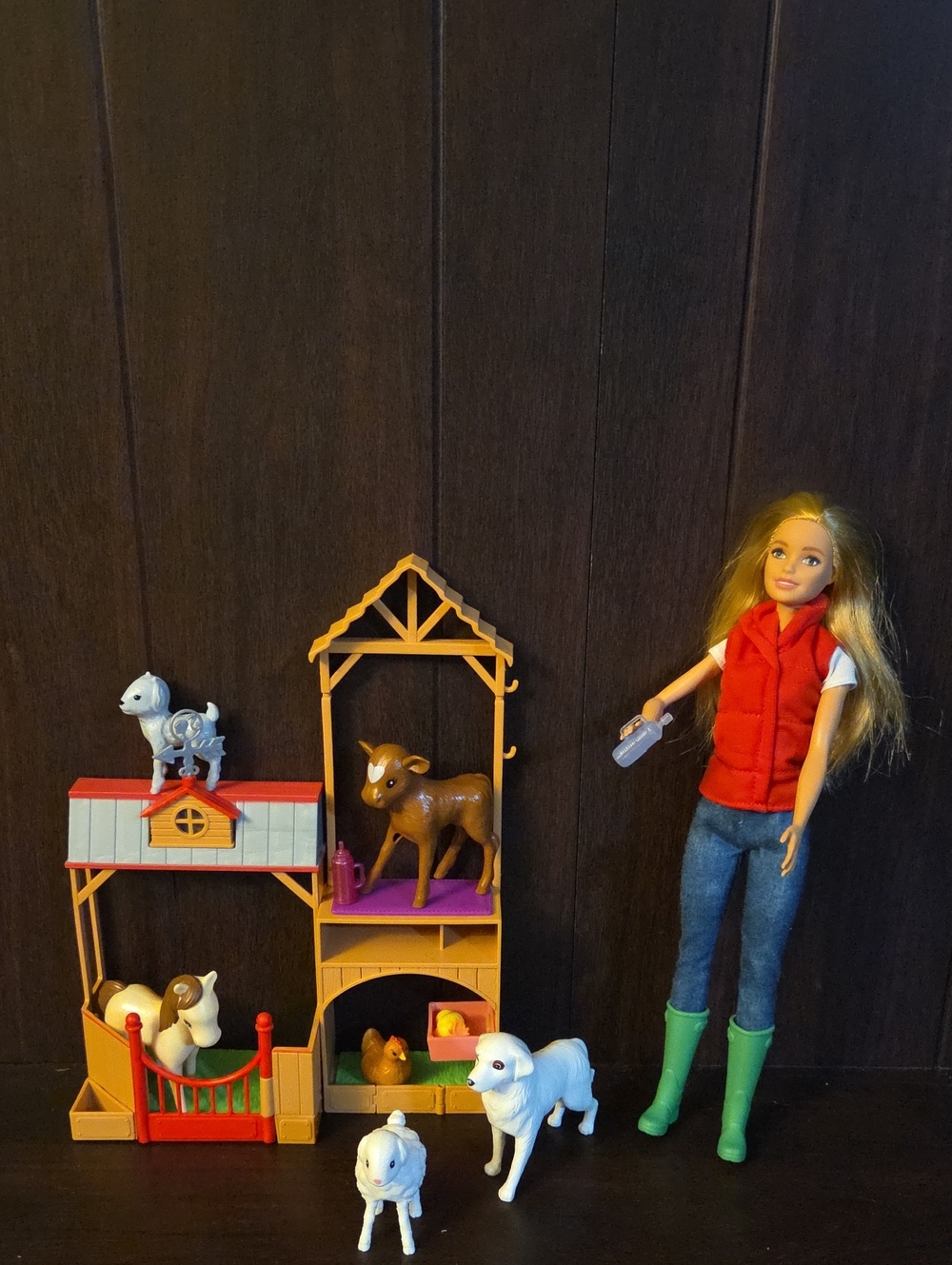 Barbie Sweet Orchard Vet Set